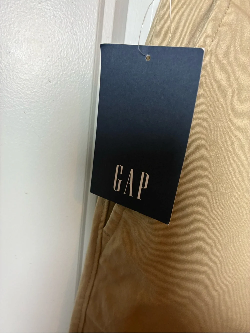 GAP Men's Tan Straight-Leg Chinos